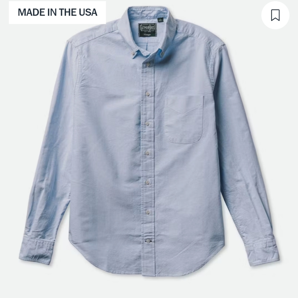 Gitman Vintage Classic Oxford Shirt